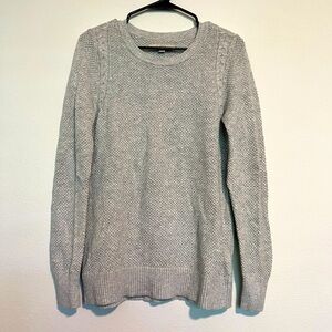 Gray sweater